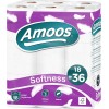 Tualetes papīrs AMOOS 30m 3sl. (18 ruļļi)